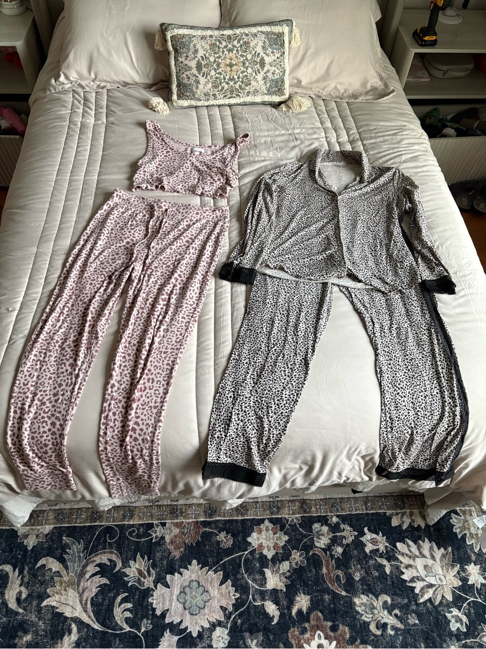 Leopard Print Pajama Sets